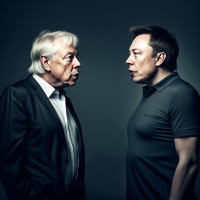 David Icke and Elon Musk faceoff