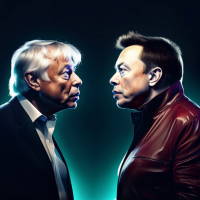 David Icke and Elon Musk faceoff